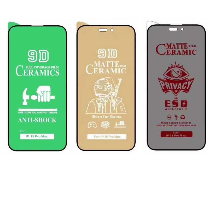Защитная плёнка Ceramic Film для iPhone 15-17 Pro Max