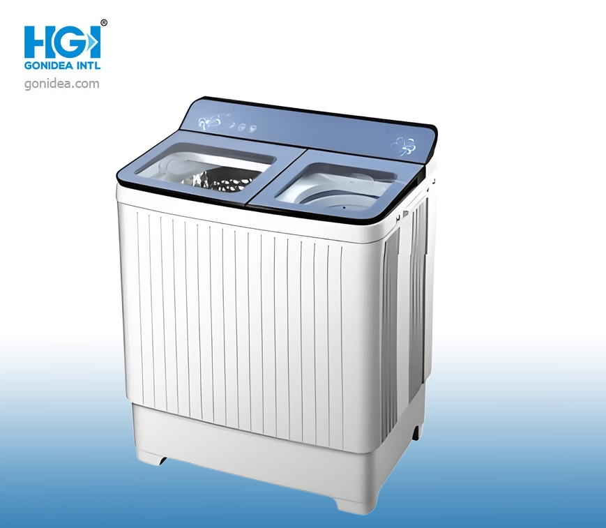 High Speed High Pressure Top Loading Semi Automatic Washing Machine Sale Xpb130-Jms