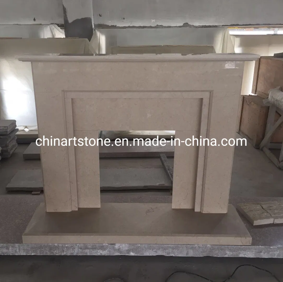 The European/ Russian/USA Simple Style Marble Fireplace