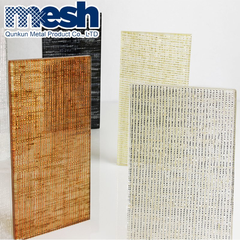 Laminated Glass Metal Mesh Curtain