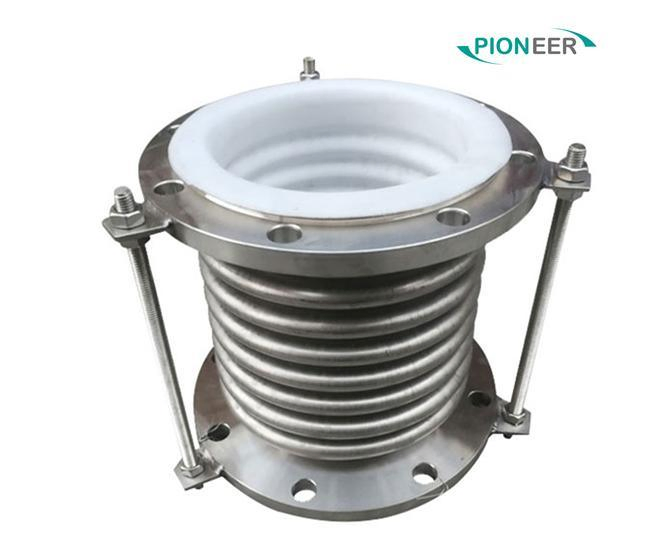 PTFE Lined Steel Expansion Joints Bellows Expansion Flexible Compensator