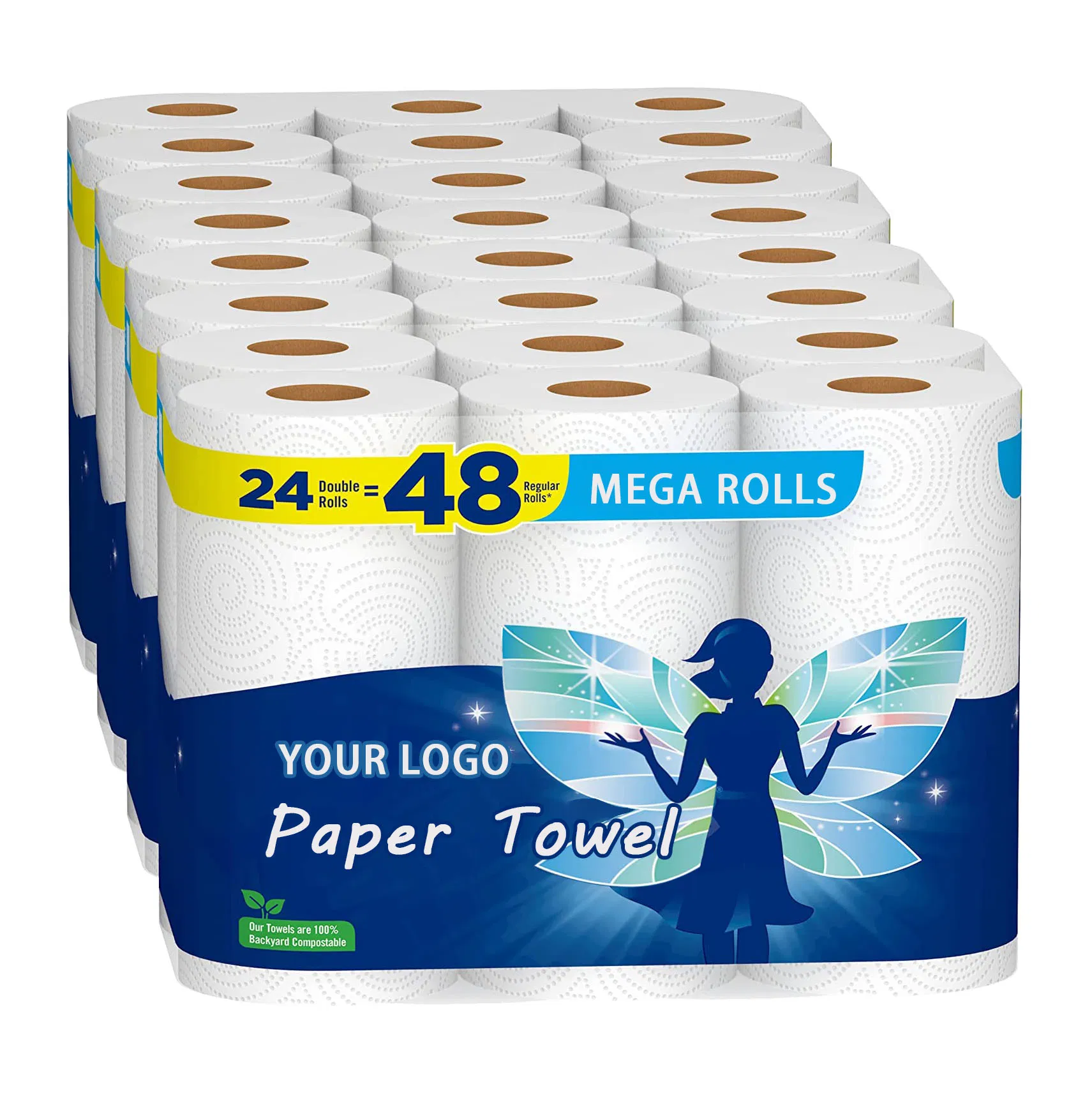 Factory Price Tad Quality Good Water Absorption Soft Kitchen Towel Paper