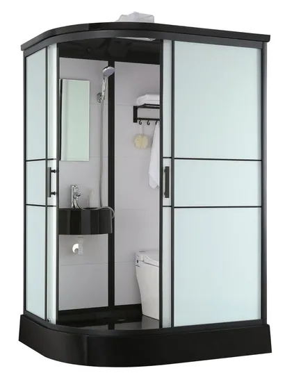 Walk in Shower Enclosure All in One Bathroom Prefab Toilet Bathroom