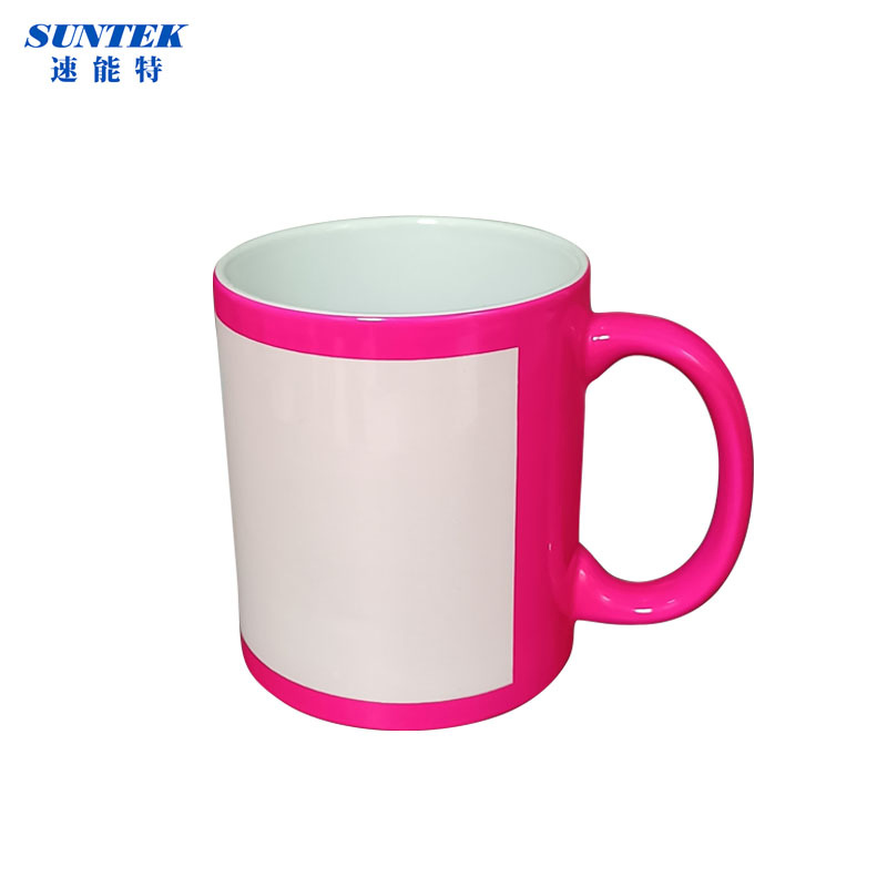 11oz Full Color Sublimation Ceramic Coffee Mugs with Coating