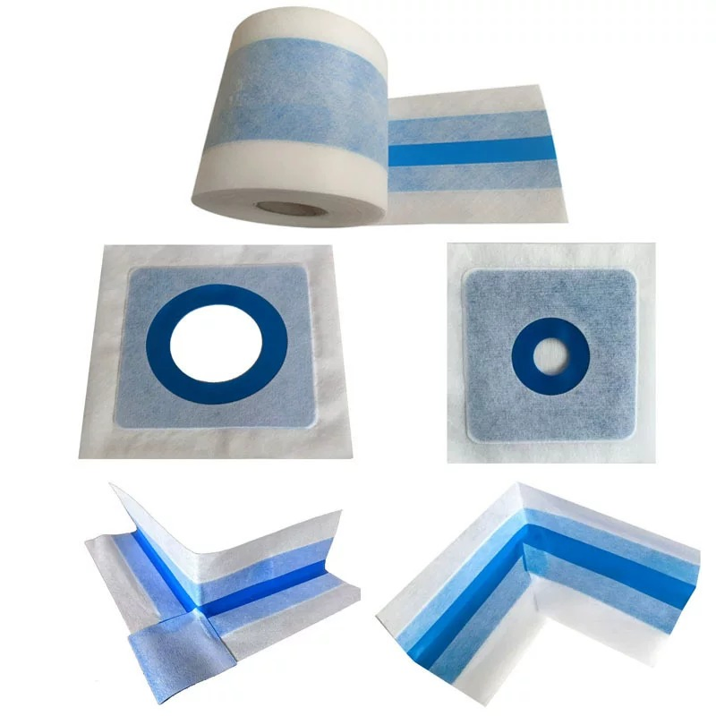 120mm*50m Flexible Expansion Joint Lap Tape Aging Resistance Polyurethane TPE Waterproof Tape for Bathroom Corners and Walls