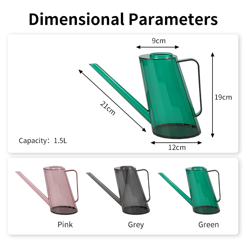 Premium 1.5L Plating Water Can for Indoor Plants