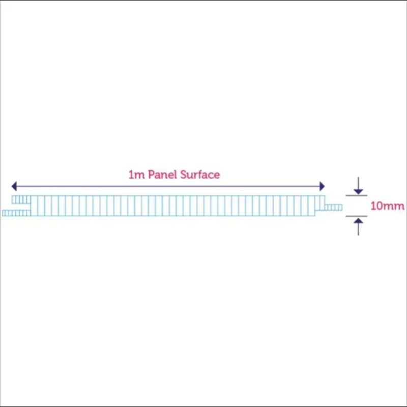 Herringbone Matt PVC Wall Panel
