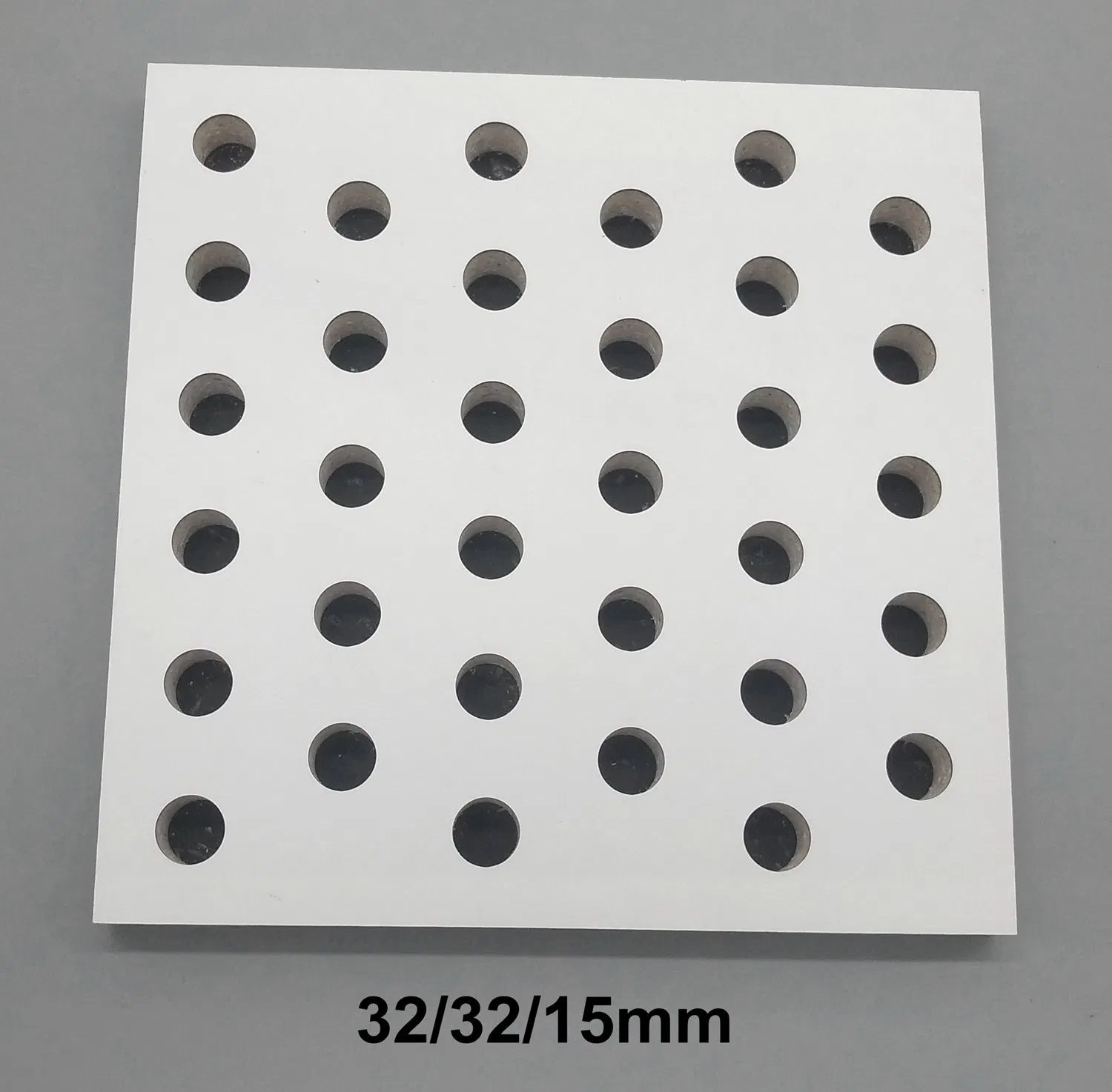 Interior Wall Covering Building Panel White Perforated Acoustic Panel