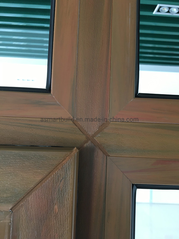 High Energy Saving UPVC/PVC Casement Window with Retractable Net Screen (65 Series)