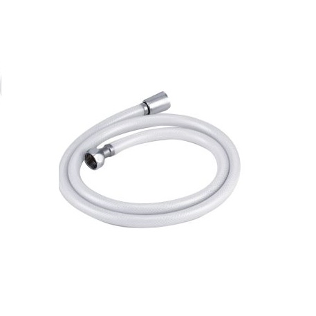14mm White PVC Textile Wire Reinforced Shower Hose