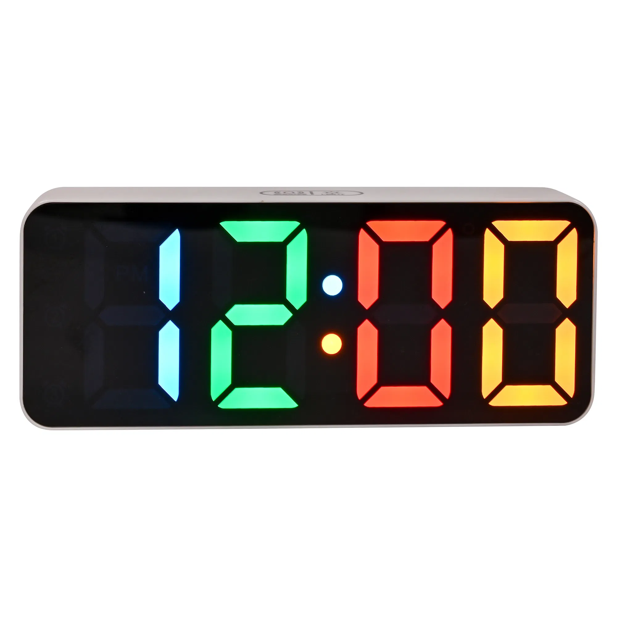 Black Dial Customized Transportation Service Broken Resistant LED Big Digital Clock