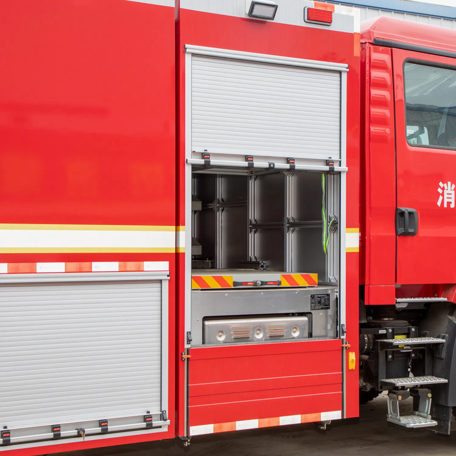 Tian Chang Customized Fire Truck Aluminum Shutter Door