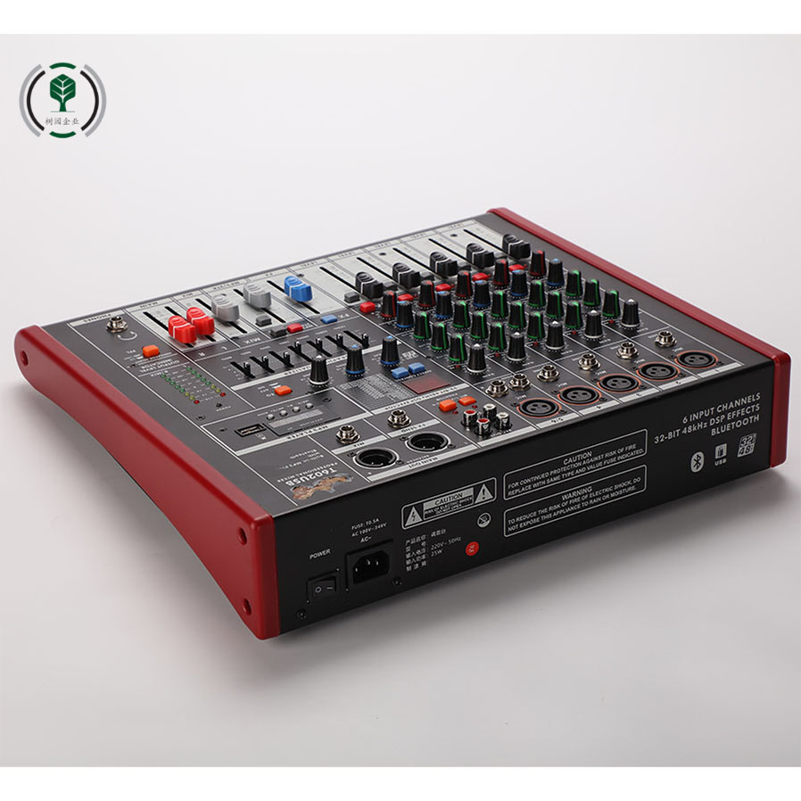 Portable Lightweight Easy Deployment Temporary Event Professional Audio Mixer