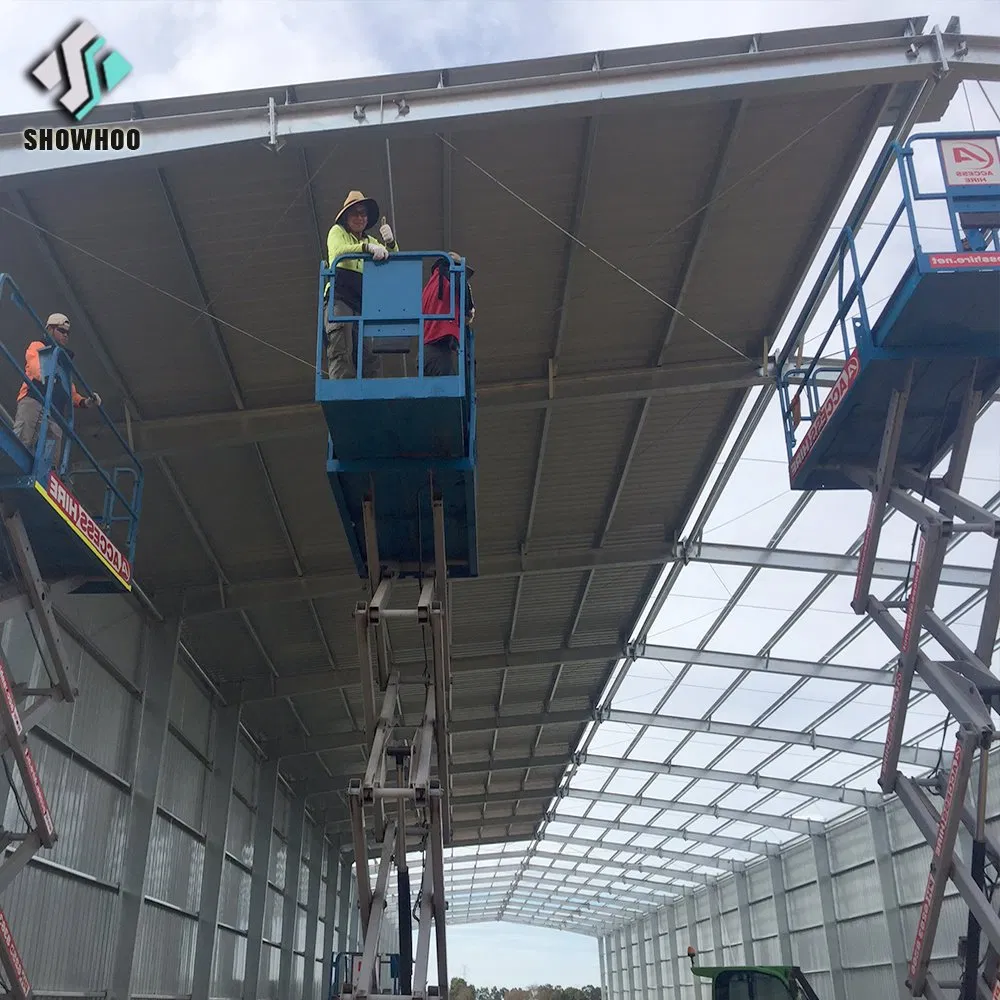 Low Cost Frame Steel Trusses Structure Shed Building Prefabricated Warehouse Prefab Garage Storage Office Hotel
