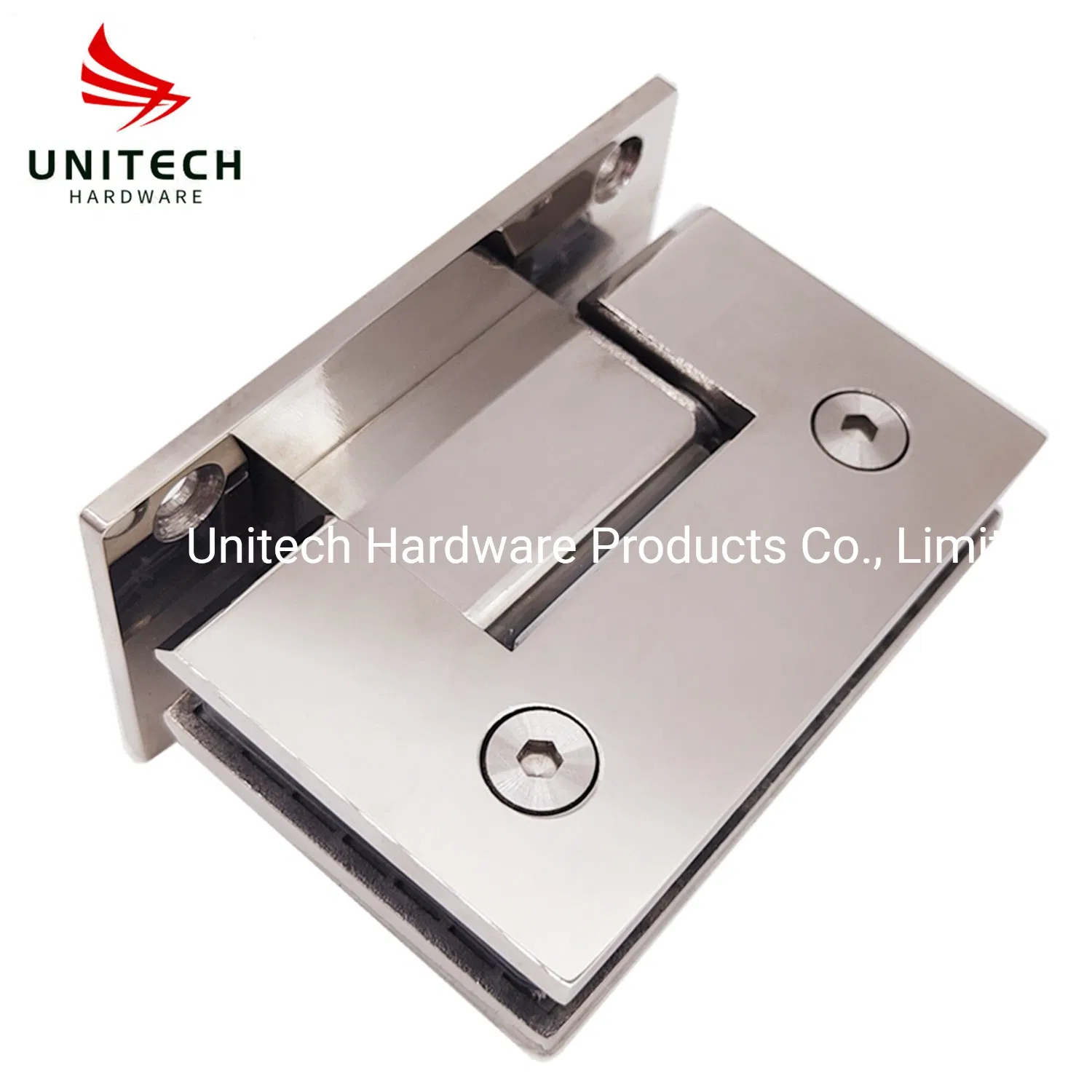 Satinless Steel 304 Bathroom Cabinet Glass Door Hinge with Factory Price