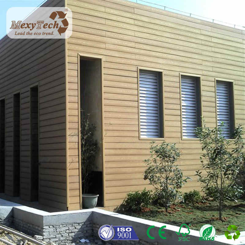 Manufacture High Quality Mouldproof Fireproof Non Fading Composite Exterior Timber Cladding
