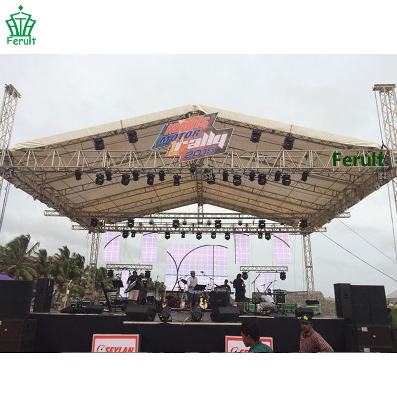 Heavy Duty Aluminum Line Array Speaker Professional Stage Lights Spigot Performance Truss for Sale