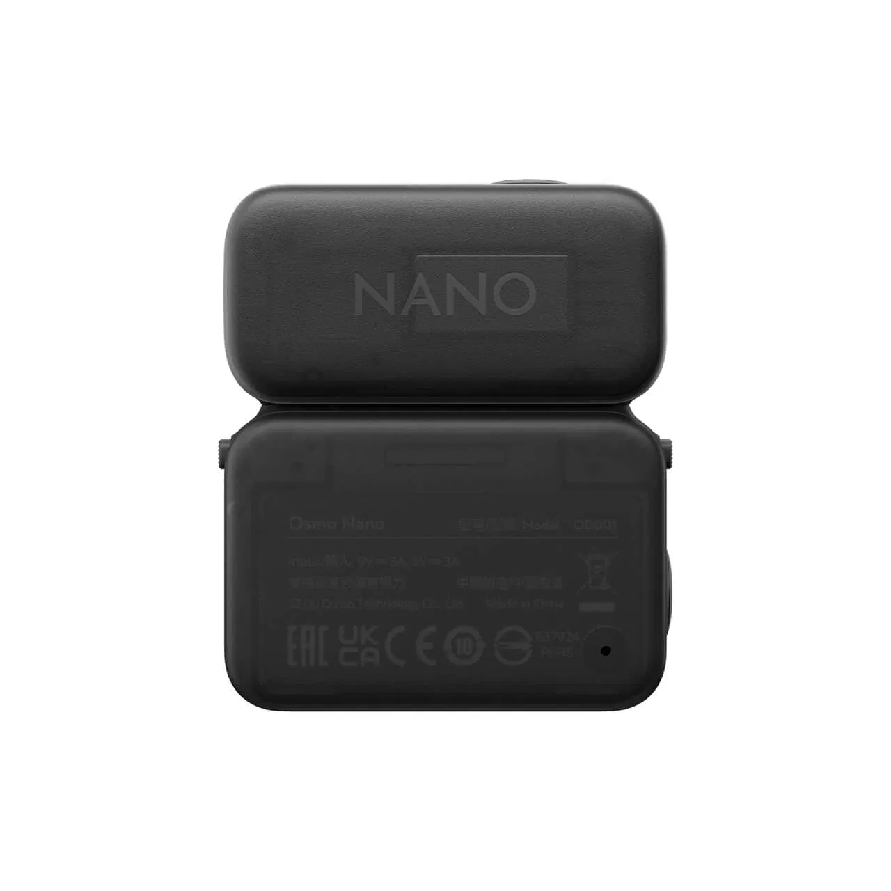 DJ Osmo Nano Vlog Combo Black (64GB) for Microphone Mini with Camera Function and Screen Size Other Sport Action Camera