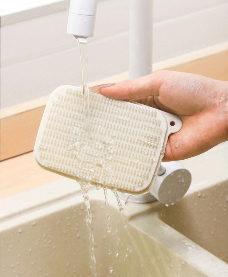 Flexible Household Cleaning Brush for Fruit and Vegetable Washing