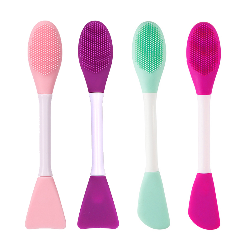 Hot Selling Silicone Cosmetic Private Label Face Mask Make up Brush Facial Cleaning Brush Nose Cleansing Brush