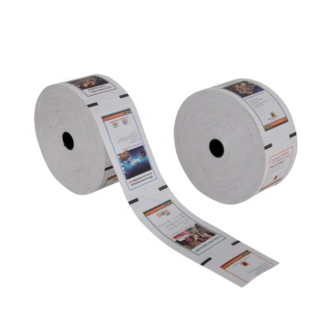 ATM POS Bank Cash Register Paper Roll 80X150mm Thermal Label Sticker