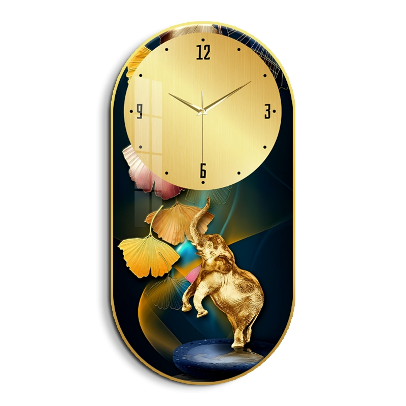 2026 Family Decoration Clock Painting Factory Direct Sale New Design Clock Painting