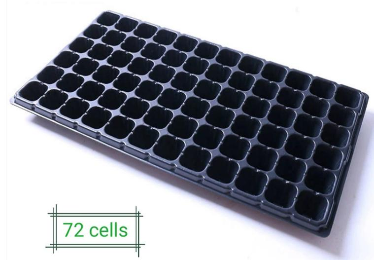15 21 32 50 72 98 105 Cells PS Plastic Plant Seed Tray for Nursery Vegetables Seedling Tray