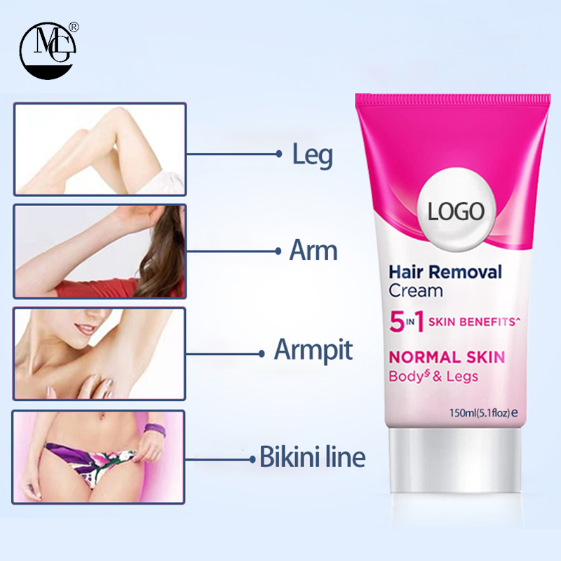 Smooth and Hair-Free Skin Women's Body Hair Removal Cream