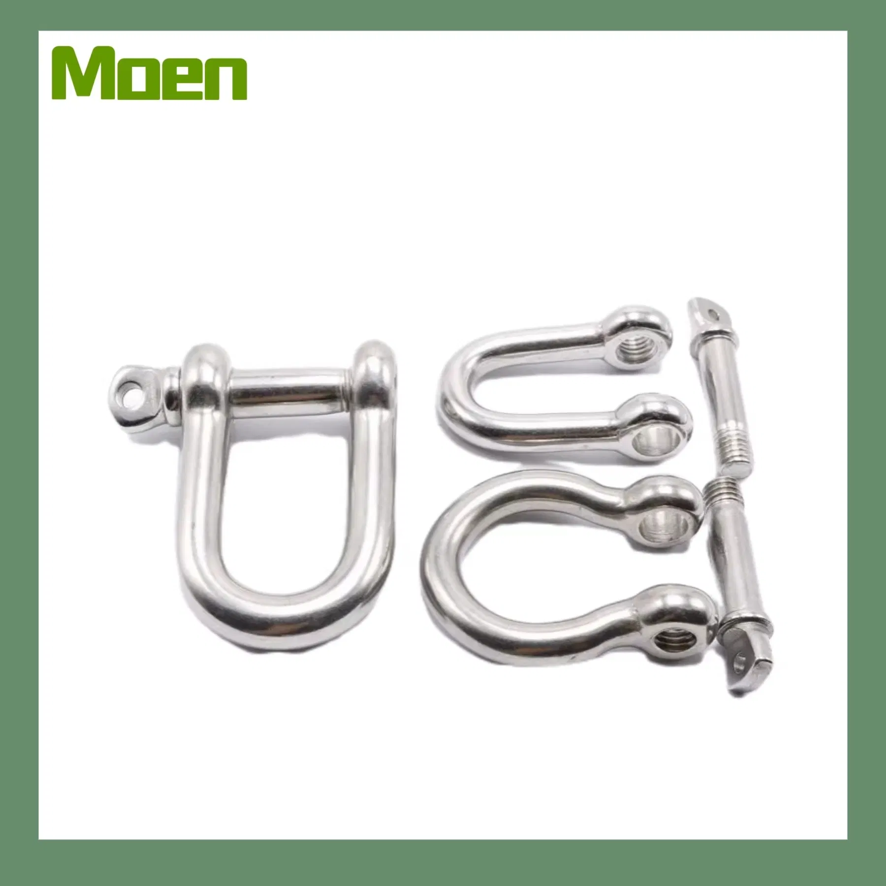 Manufacturers Direct Selling Industry Galvanized D Shackle Steel for Mining