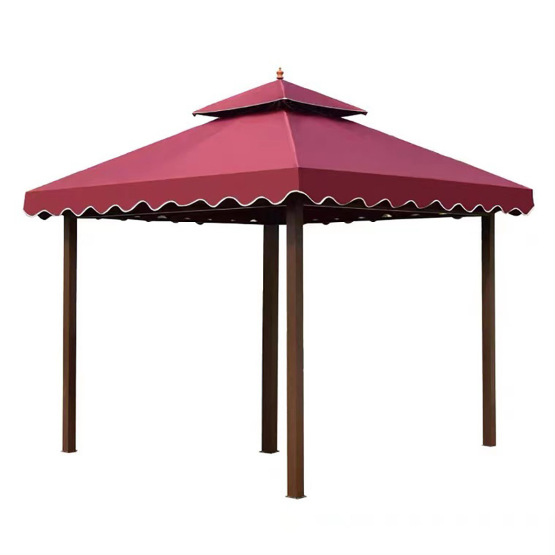 Outdoor Courtyard Pavilion Sunshade Outdoor Advertising Tent Canopy Four Column Tent Umbrella