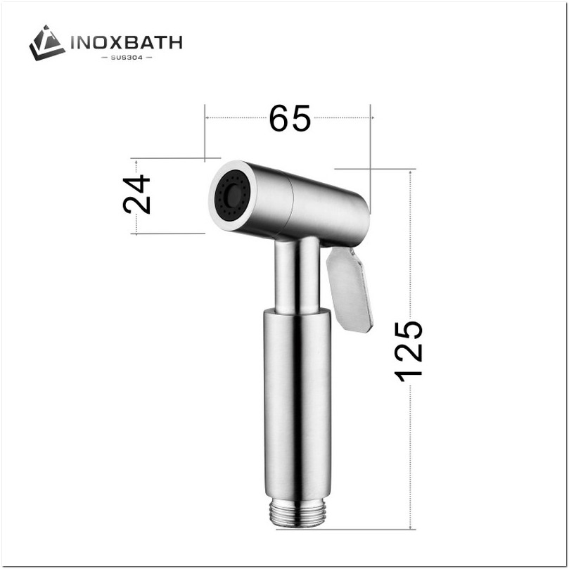 Personal Hygiene Stainless Steel Shattaf Bidet Set Bathroom Toilet Washer Factory