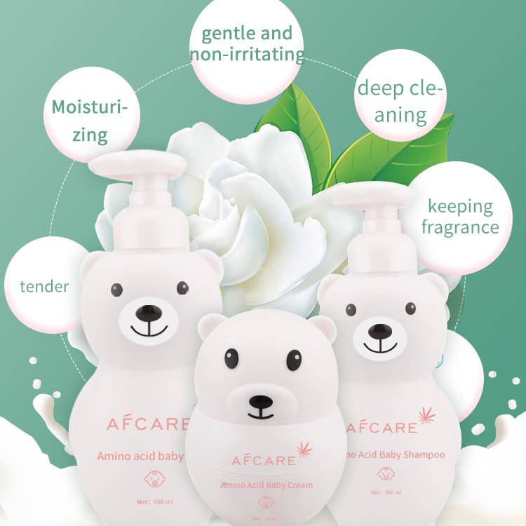 Gentle Green Tea Foaming Goat Milk Skin Whitening Shower Gel Natural for Kid
