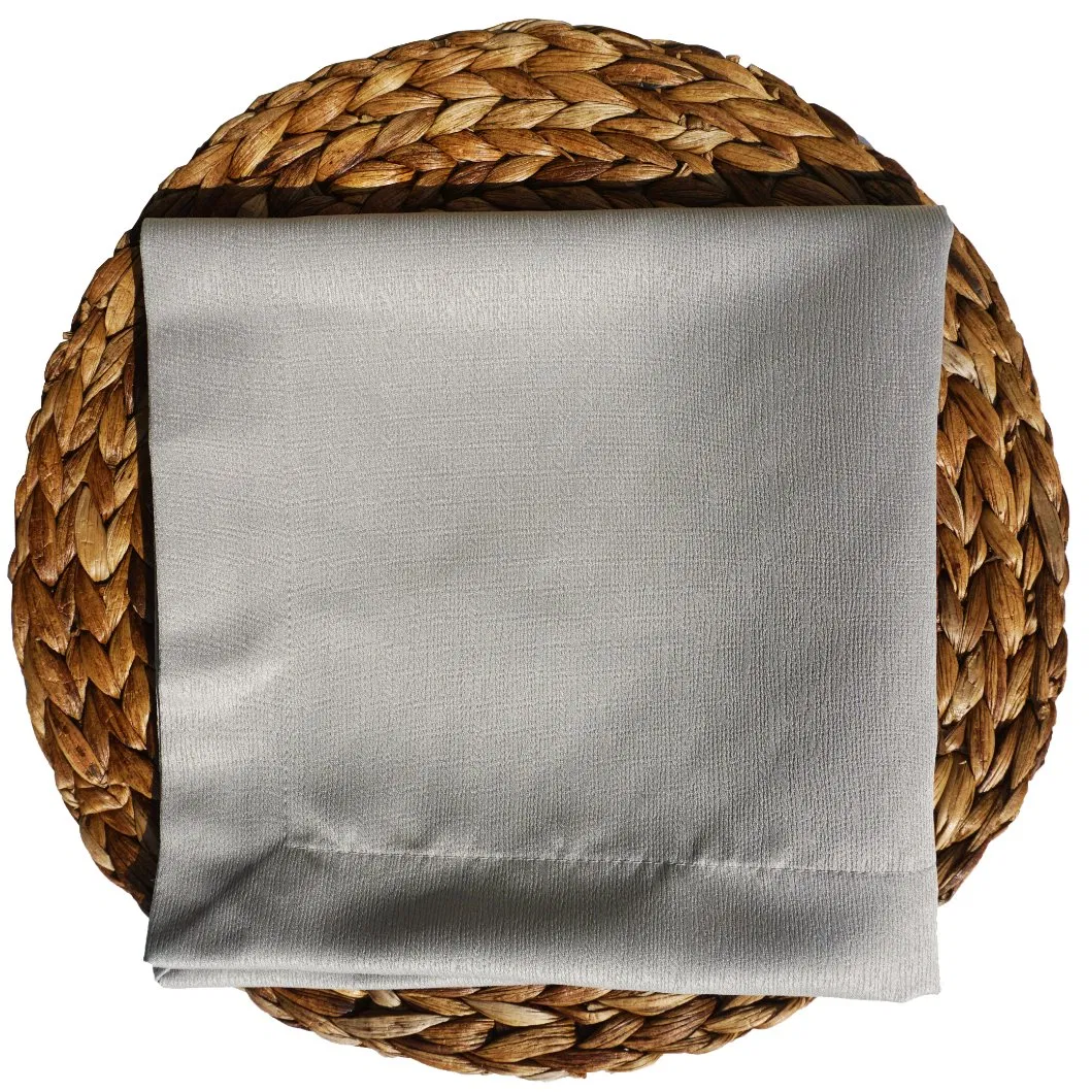 Slate Jacquard Design Rings for Table Cloth and Napkins