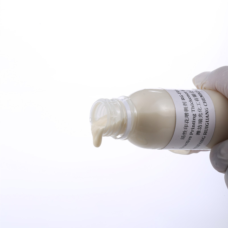 Reactive Printing Thickener for Duplex Printing with Strong Penetrability