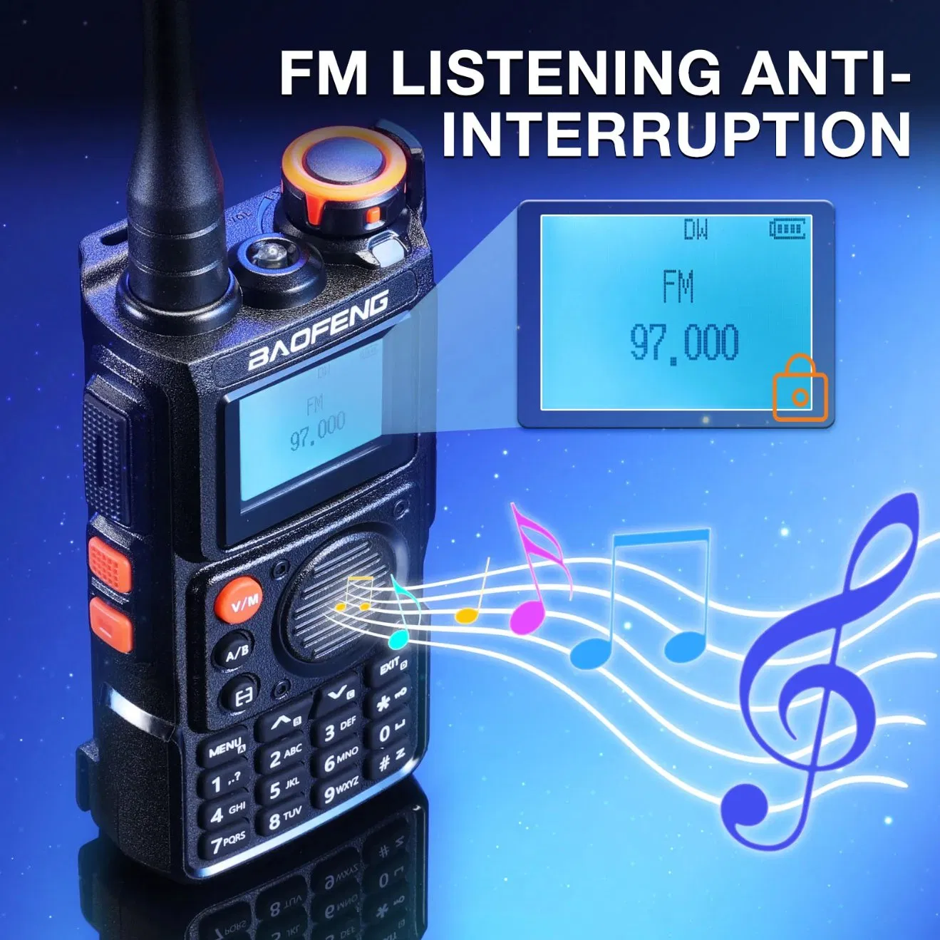 Портативная рация Baofeng K6 VHF/UHF