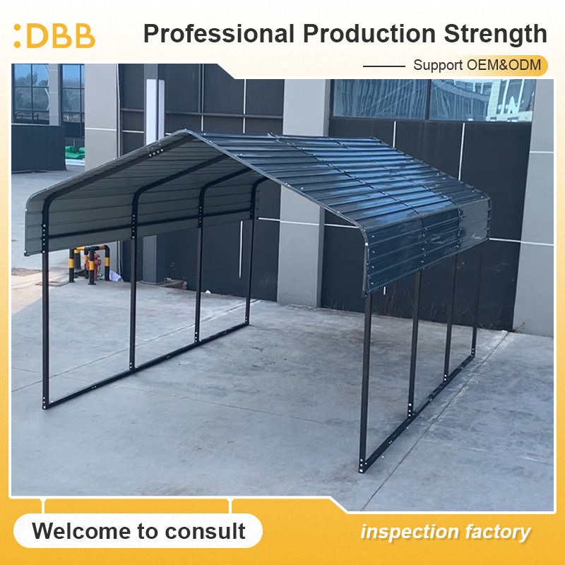 Factory Sturdy Aluminum Carport Custom Carports Car Shelter Garage Outdoor Car Port Canopy