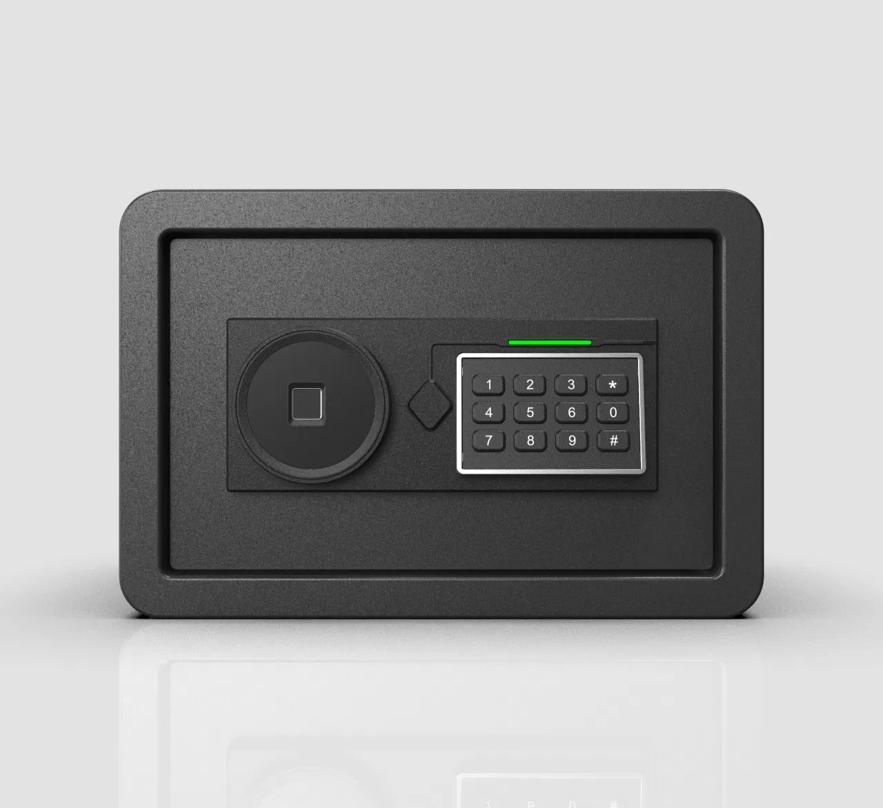 Aesthetic Rust-Resistant Ergonomic Design Gun Safe Digital Lock