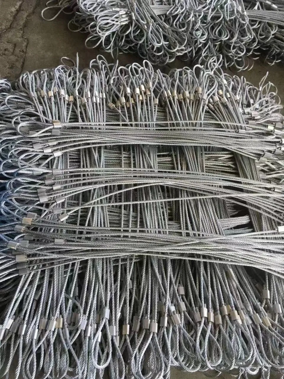 Black or Hot Dipped Galv 6*12+7FC Stainless Steel Aircraft Cable for Wire Rope Clip