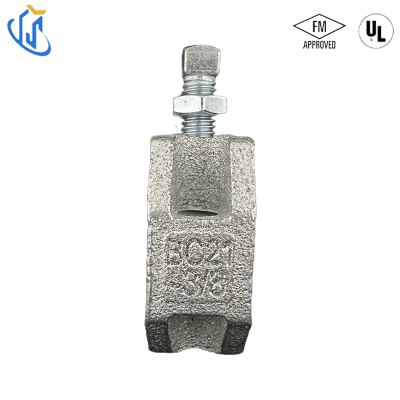 FM UL Certified M10 M12 Malleable Iron Top Beam Clamp Adapter