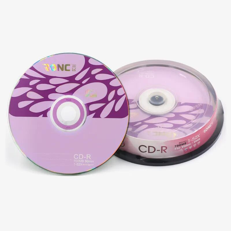 Чистые DVD-R диски 700MB 52x, оптом