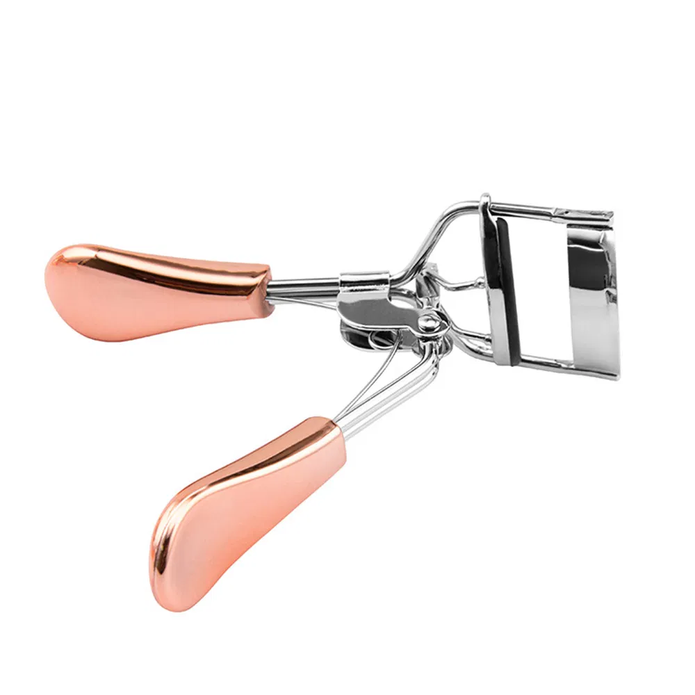 Shinny Sliver Gold Color Manual Portable Metal Eyelash Curler