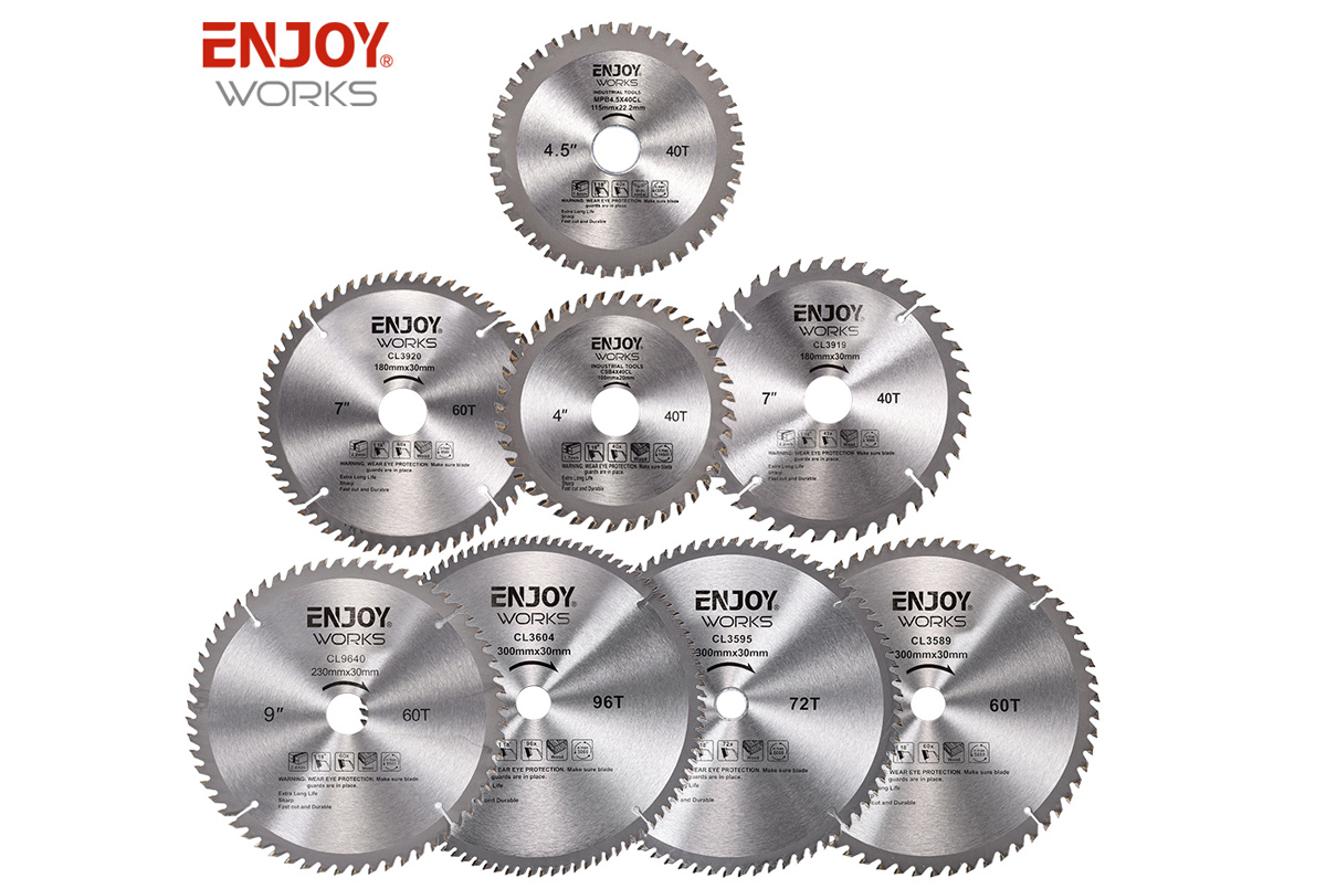 4.5" 115X22.2mm 40t Tct Woodworking Carbide Circular Saw Blade for Wood Cutting