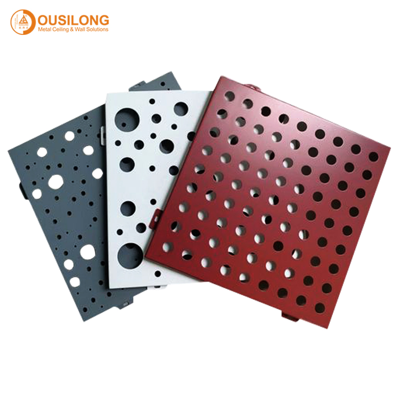 Fire Safety & Performance Standard Building Material Perforated Aluminum Cladding Panels