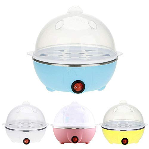 Stainless Steel Double-Layer Mini Multi-Functional Egg Cooker for Home Use