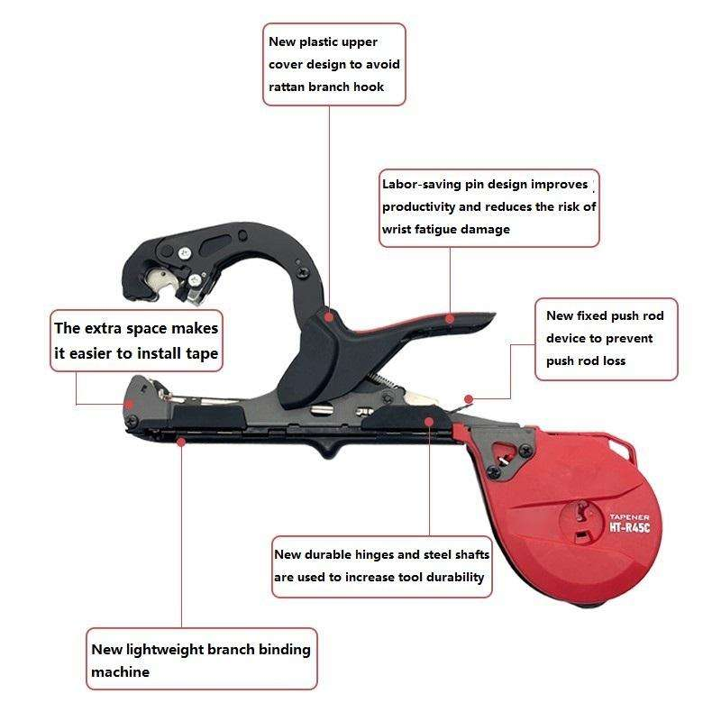 Grapebranch Plantvine Binding Device Tapetool Tying Machine