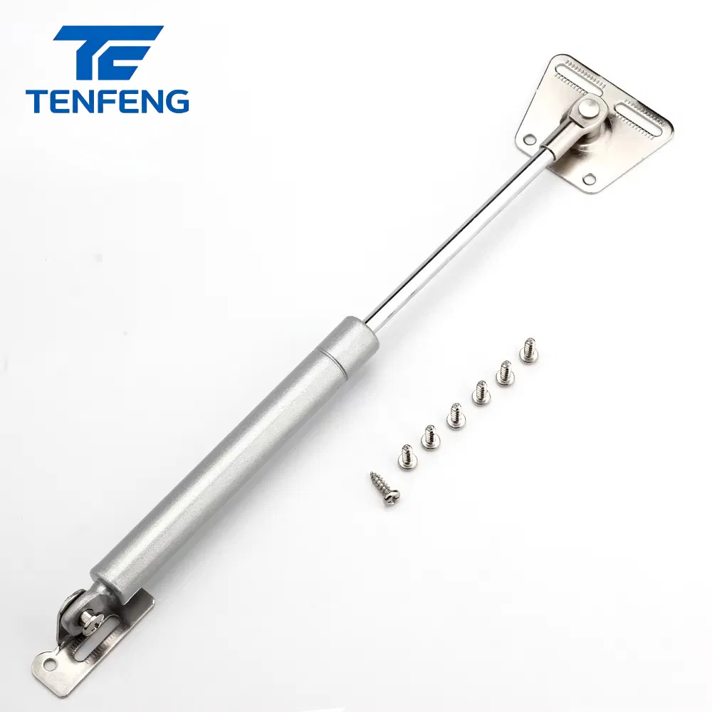 100n Steel Cylinder Gas Strut Soft Closing Kitchen Cabinet Lifting Support Rod with Copper Rubber Cores