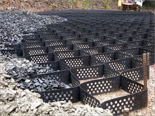 Textured HDPE Geocell with Factory Price Used on Slope Protection