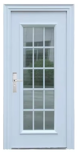 Hot Selling House Classic Modern American Exterior Steel Polymer Internal Door with Handle
