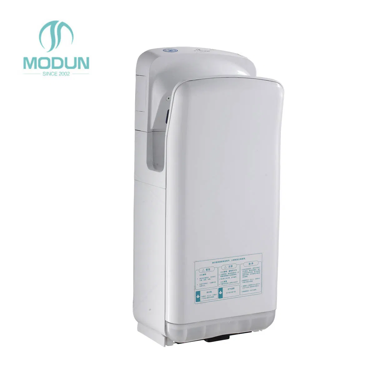 Modun Manufactur Electric ABS Automatic High Speed Jet Hand Dryer