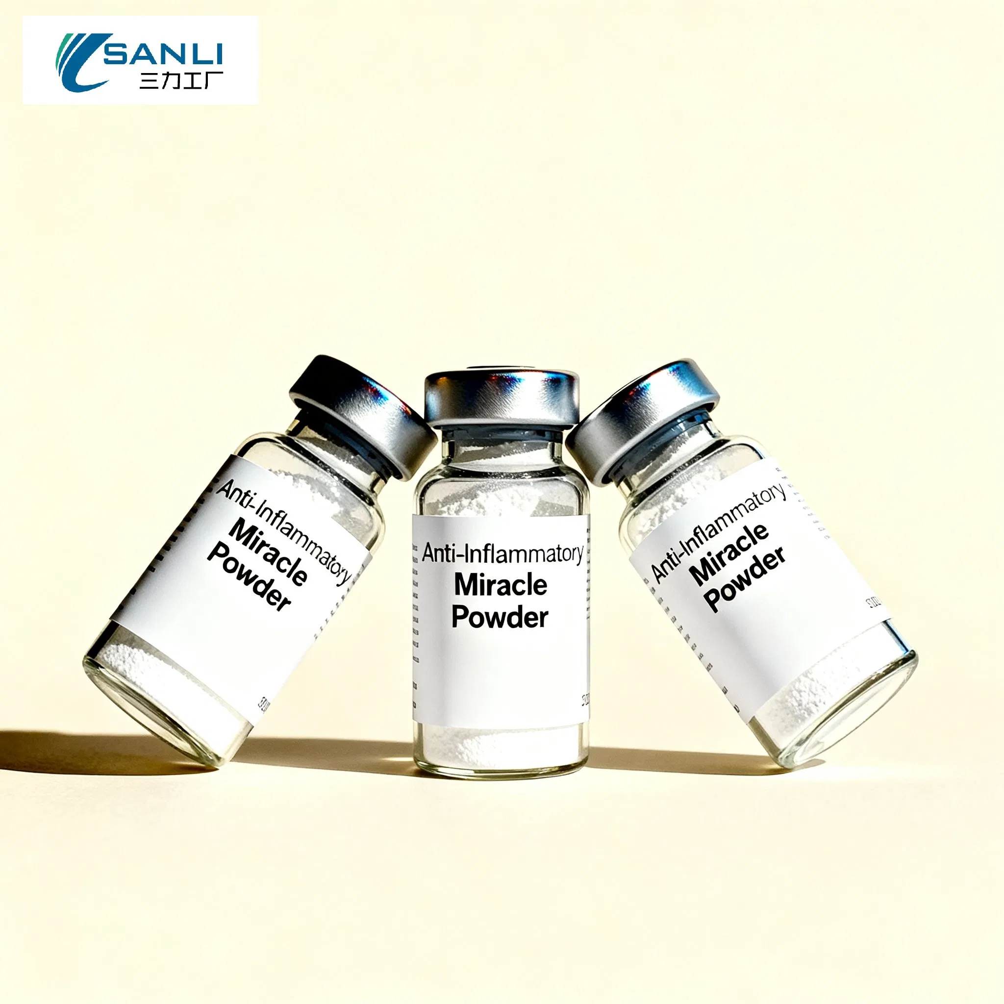 Skin Calming and Redness Reduction Poria Cocos Dominant Herbal Powder for Rosacea and Couperose Skin